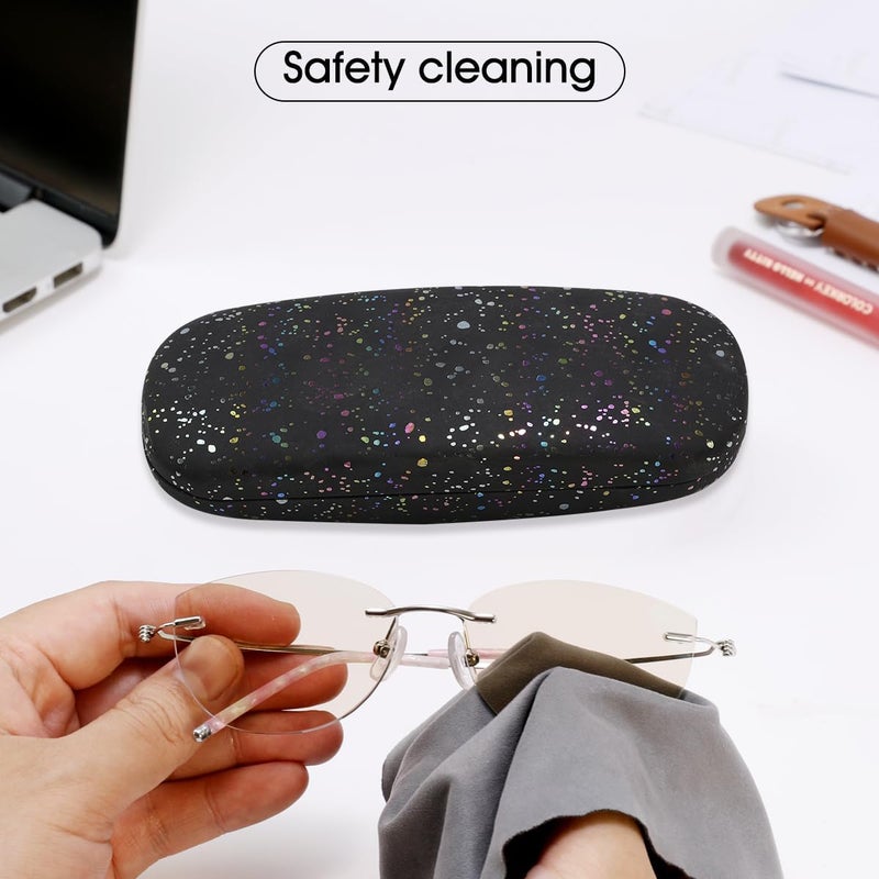 PERFECTSIGHT Store Hard Shell Eyeglasses Case, Kawaii Protective Glasses Case for Kids, Cute Eyeglass Case for Women Men Girls - Image 4